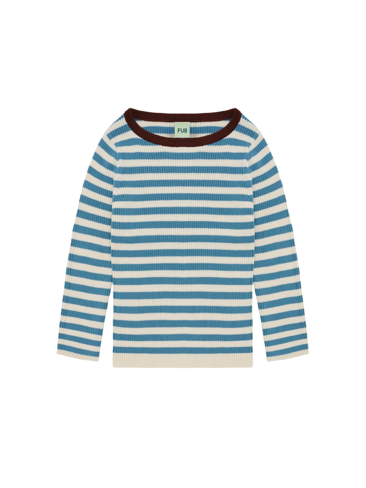 FUB - Blouse - Ecru/sea