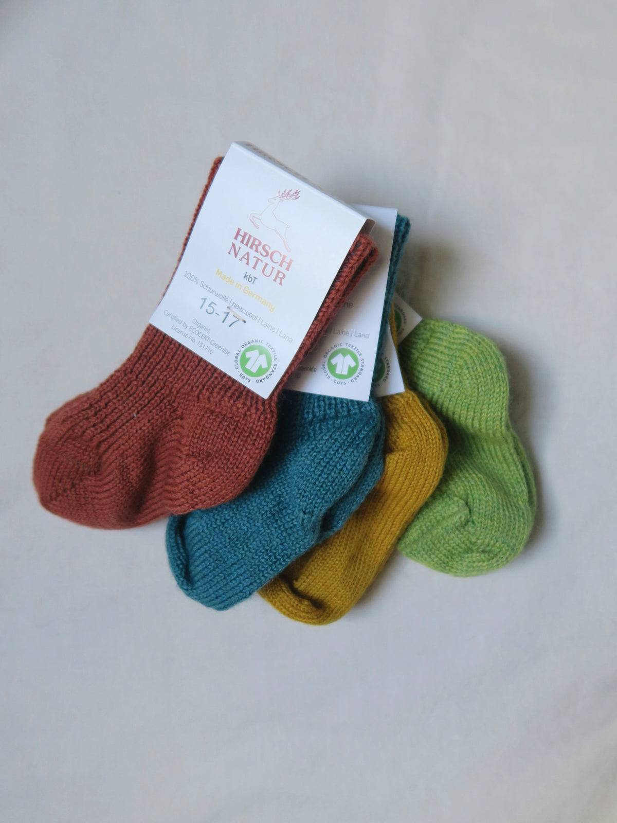 Hirsch - Wool socks - Petrol