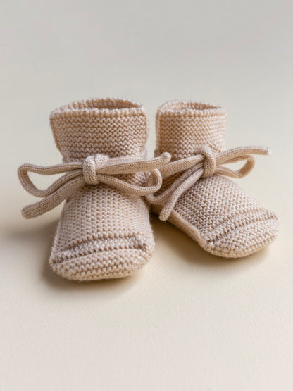 Hvid - Wool Booties - Flere farver