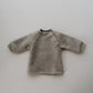 Engel - Uld fleece sweater - Walnut Mélange