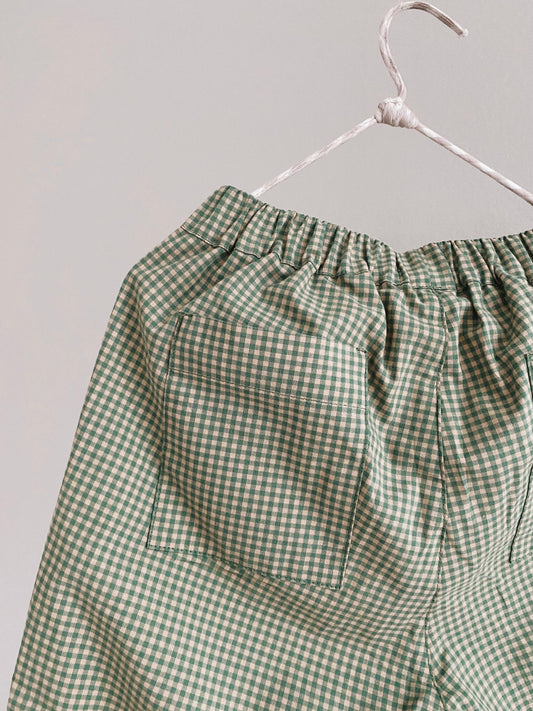 Lalaby - Frankie pants - Green check