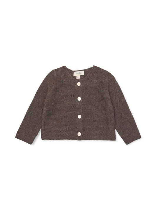 Lalaby - Kuro cardigan - Chocolate
