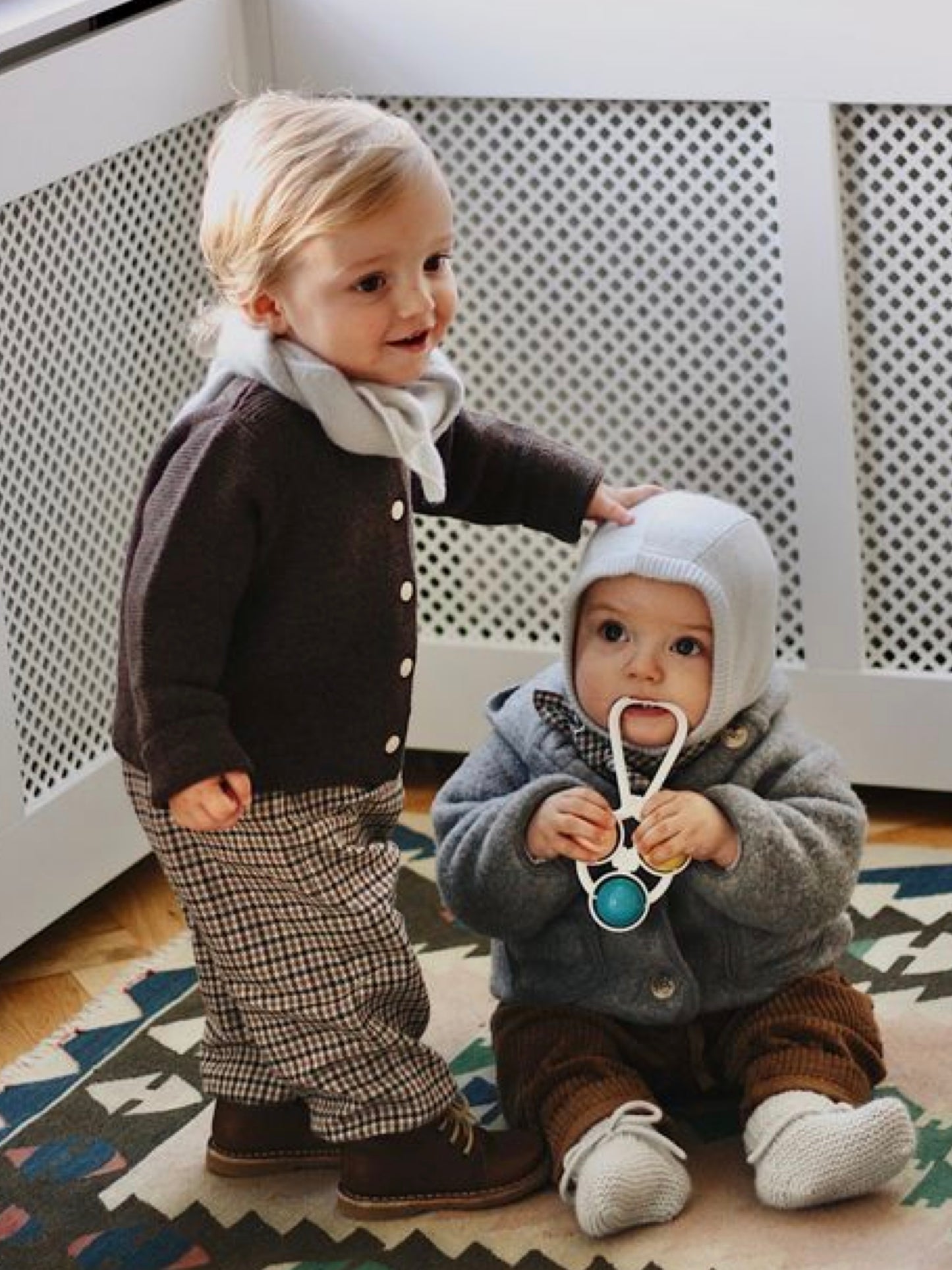 Lalaby - Kuro cardigan - Chocolate