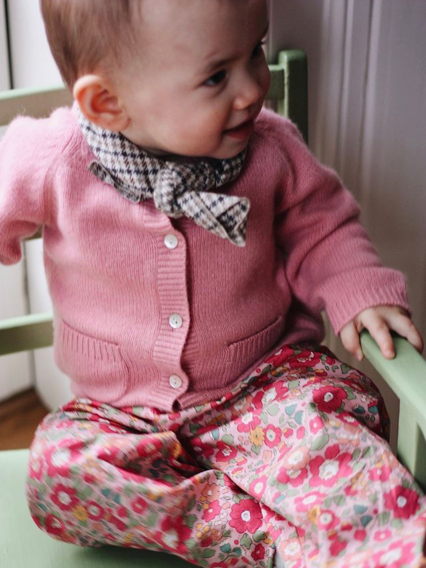 Lalaby - Bobbie Cashmere Cardigan - Sorbet