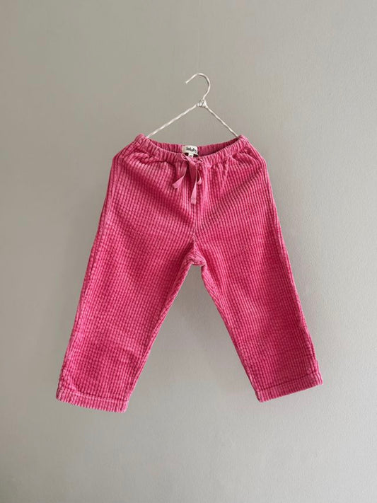 Lalaby - Charlie trousers - Flamingo