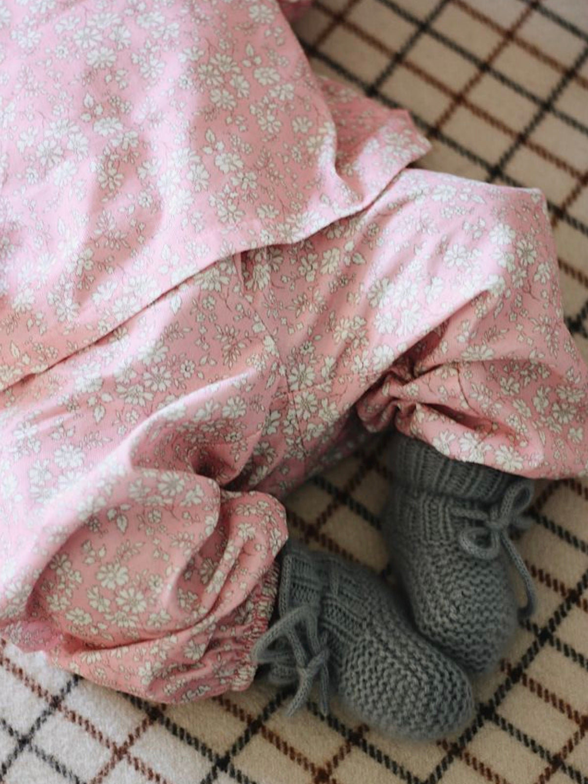 Lalaby - Pixi pants - Liberty Pink Flower Cord