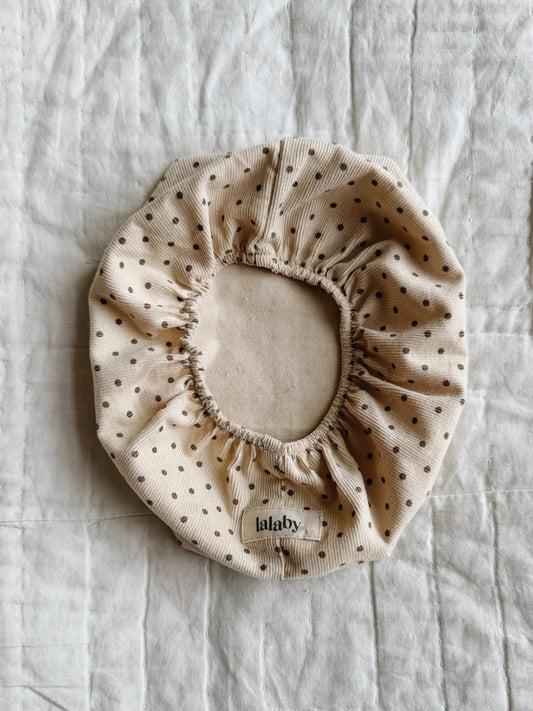 Lalaby - Vådserviet cover - Brown Dot
