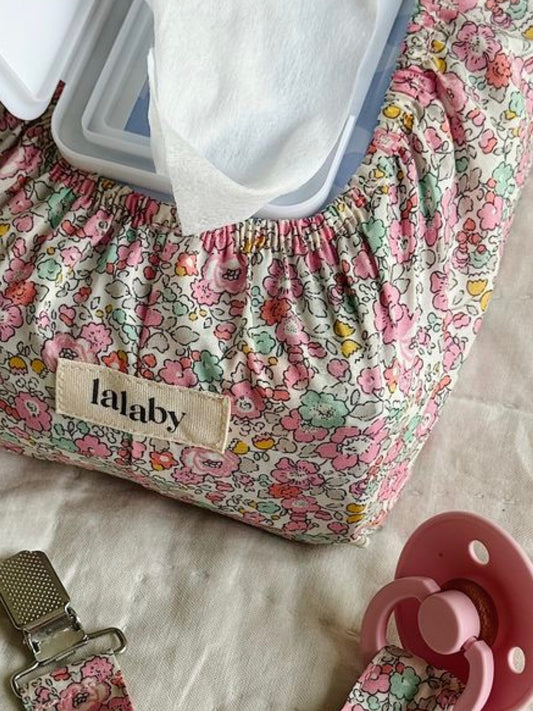 Lalaby - Vådserviet cover - Liberty Pink Betsy
