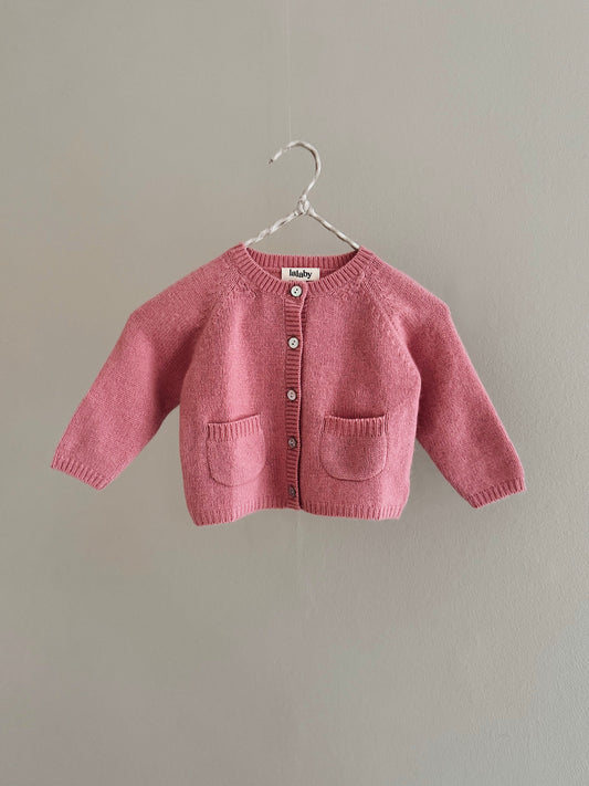 Lalaby - Bobbie Cashmere Cardigan - Sorbet