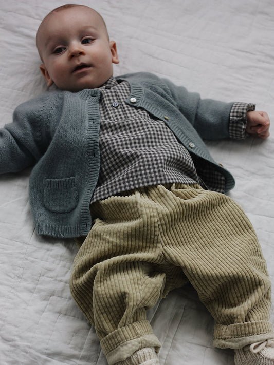 Lalaby - Bobbie Cashmere Cardigan - Dove