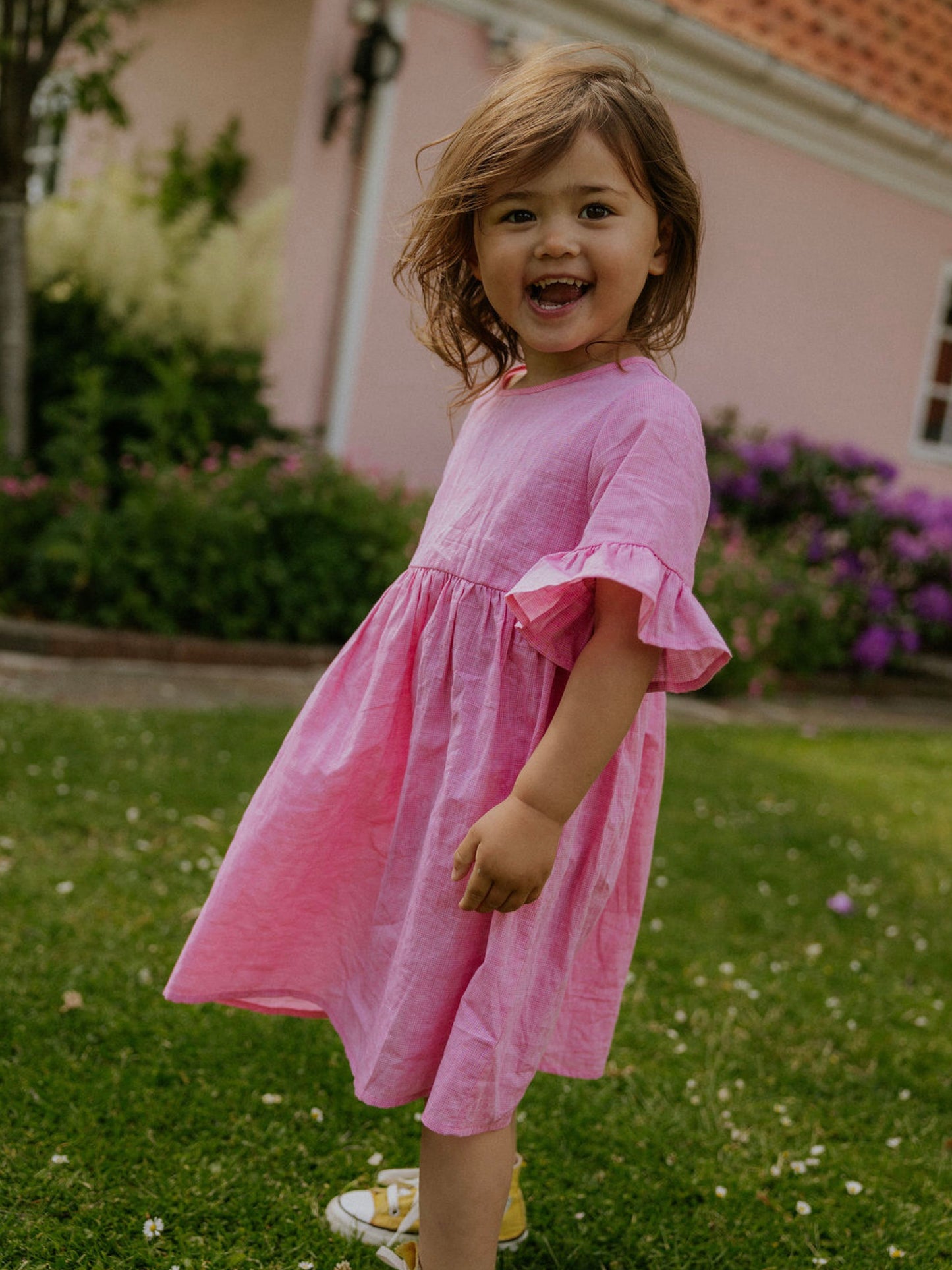 Lalaby - Viola dress - Raspberry