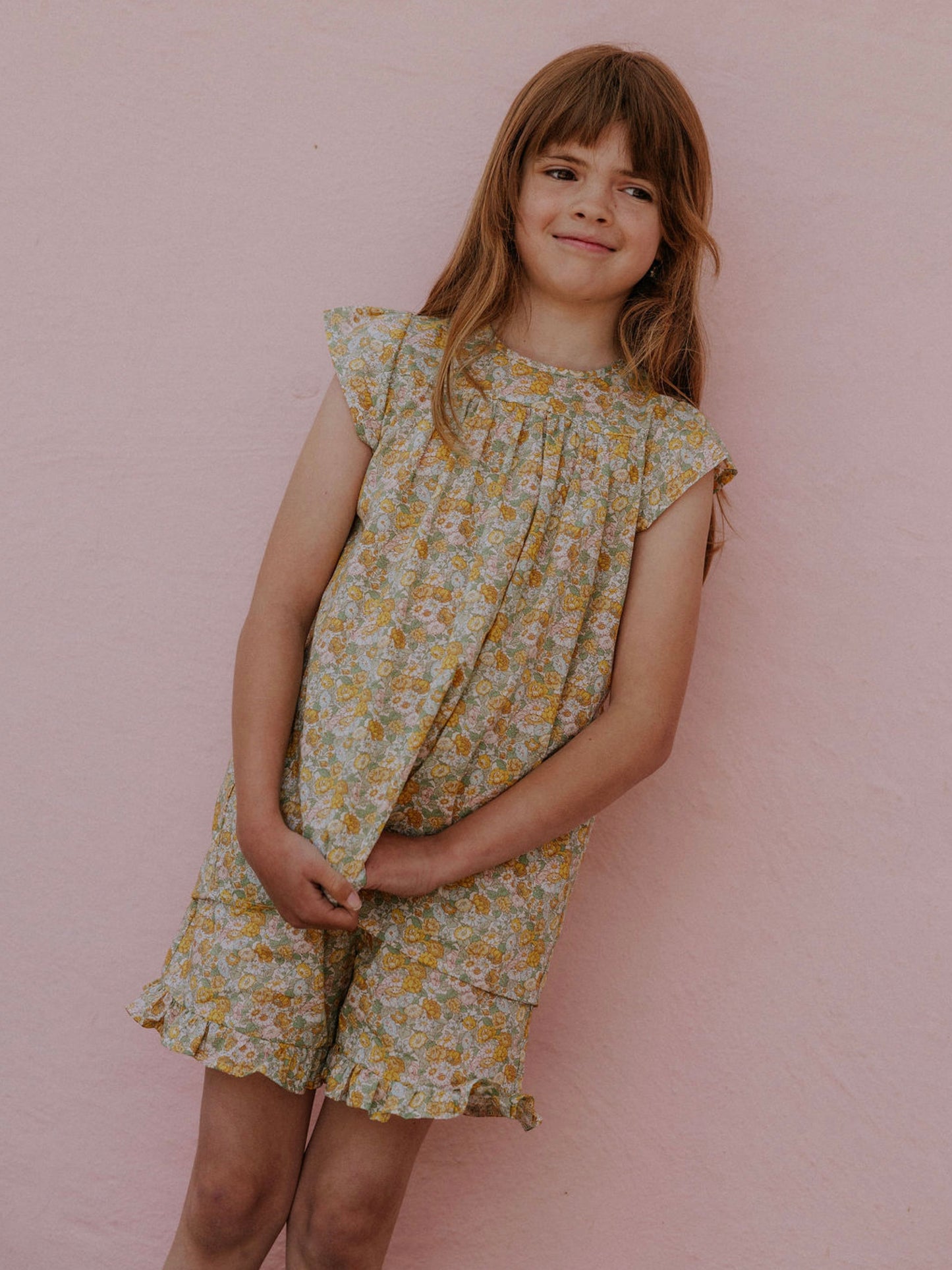 Lalaby - Daisy top - Liberty Sunkissed