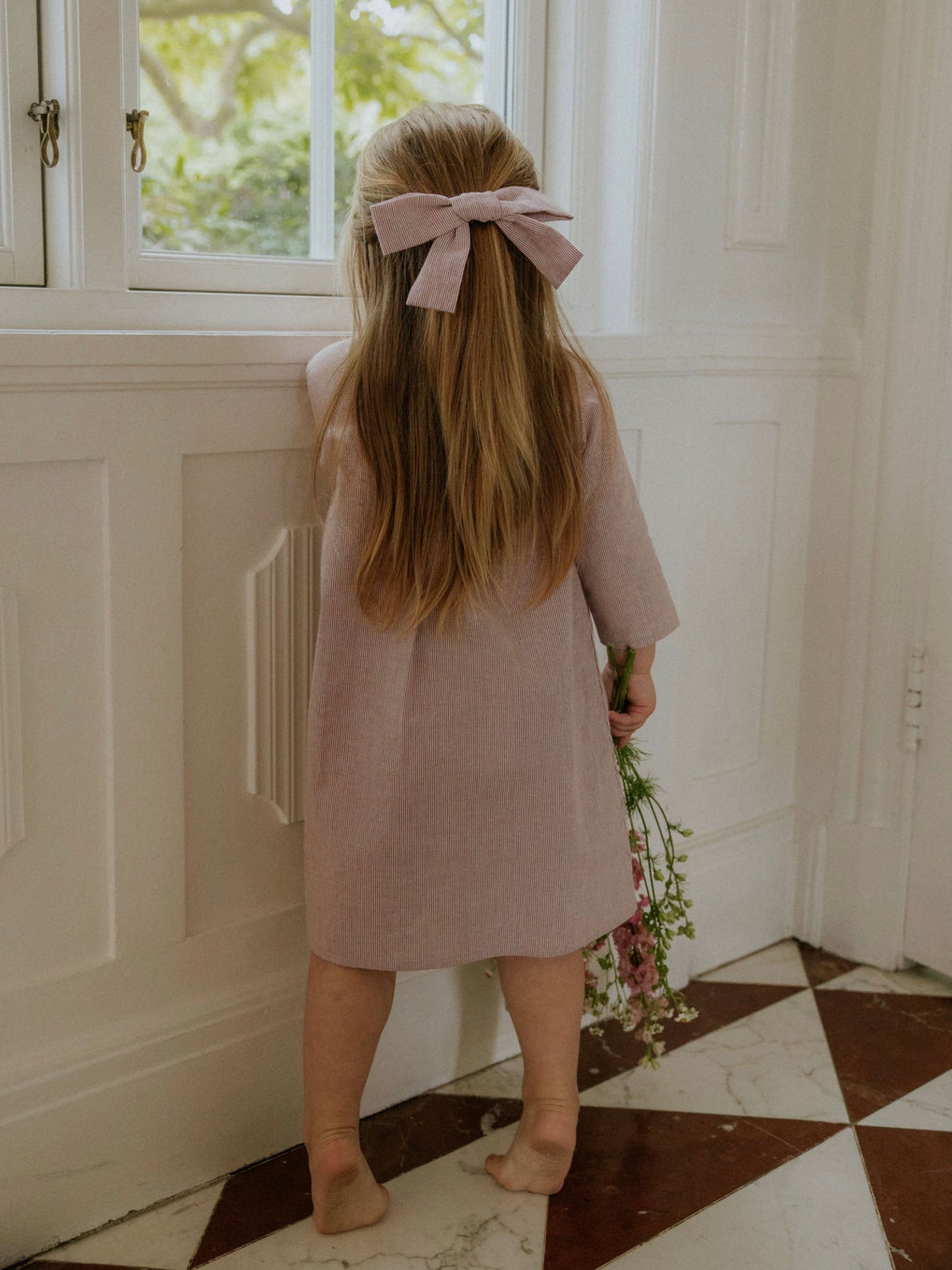 Lalaby - Julia dress - Berry stripe