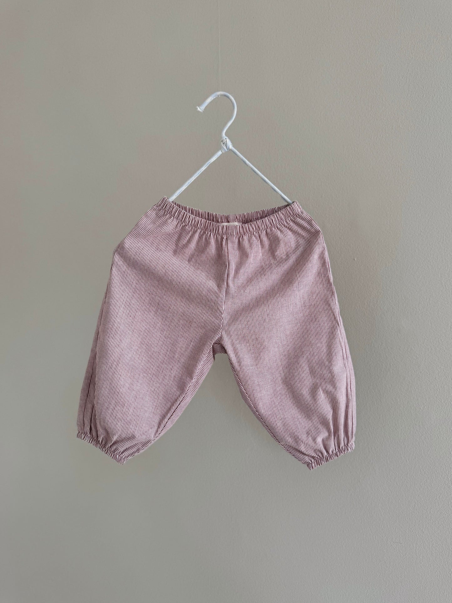 Lalaby - Pixi pants - Berry stripe