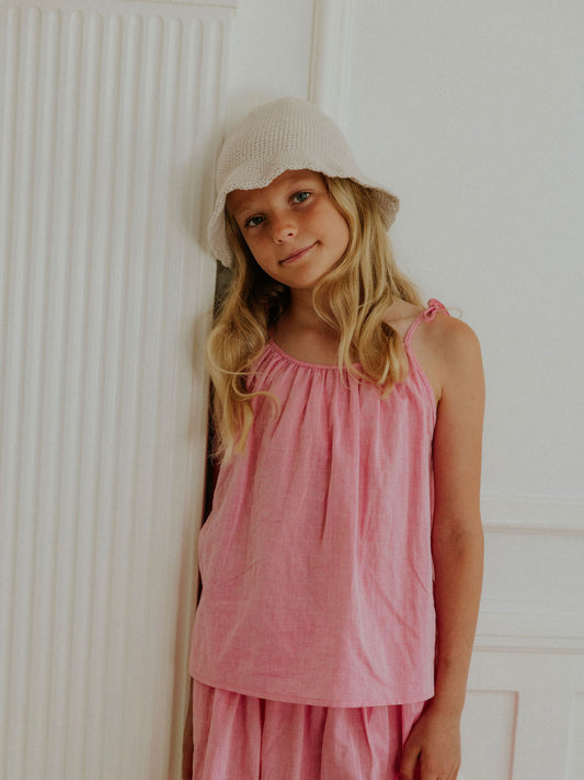 Lalaby - Tilde top - Raspberry