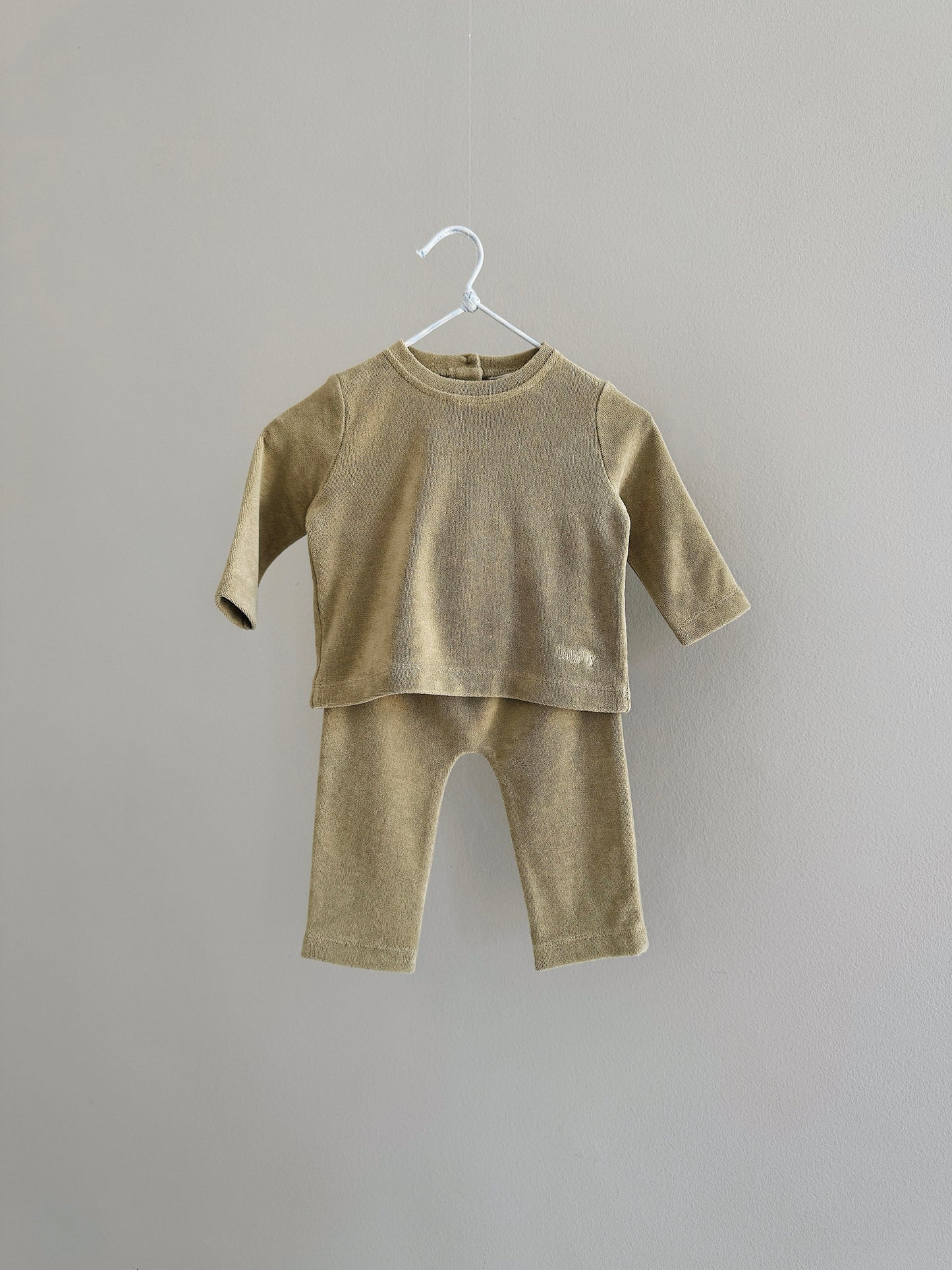 Lalaby - Terry sæt - Pistachio