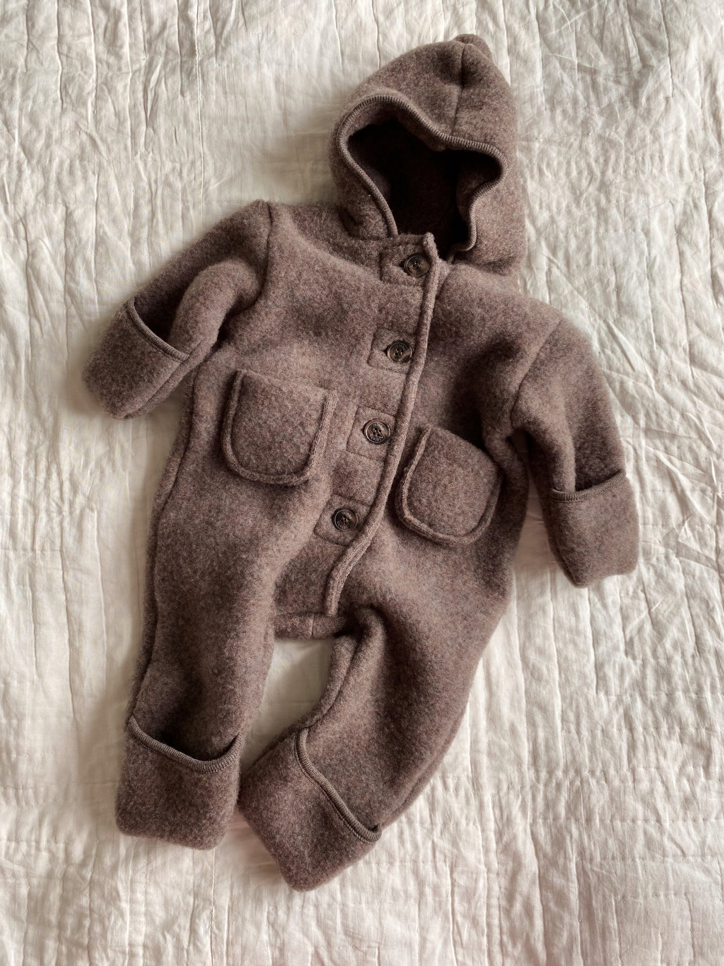 Lalaby - Teddy Onesie - Chocolate
