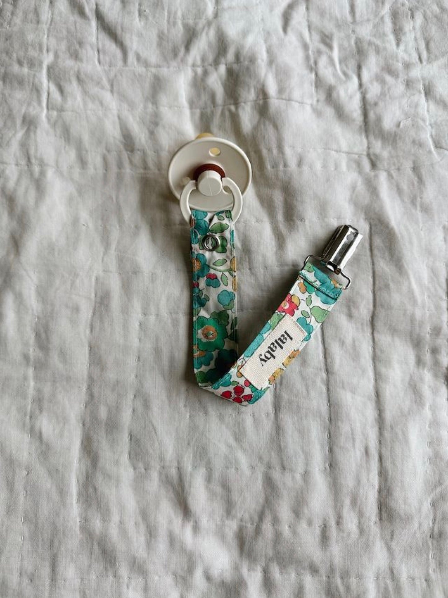 Lalaby - Pacifier clip - Blue Betsy