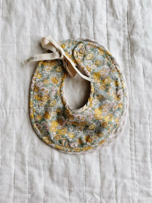 Lalaby - Bibi Bibs 2-Pack - Sunkissed & Beige Gingham