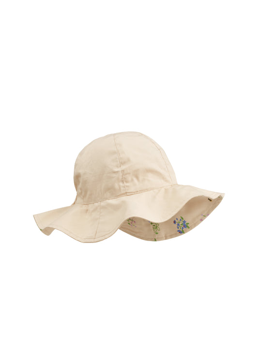 Liewood - Amelia Reversible Sun Hat - Flora Sandy / Sandy