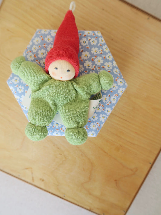 Nanchen - Dukke - Grøn/rød