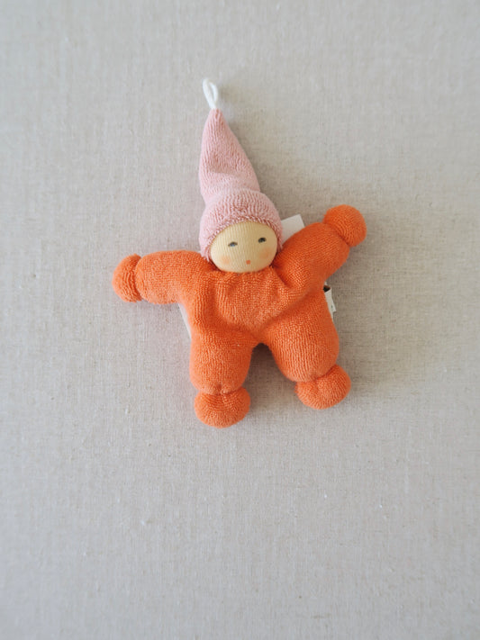 Nanchen - Dukke - Orange/lyserød