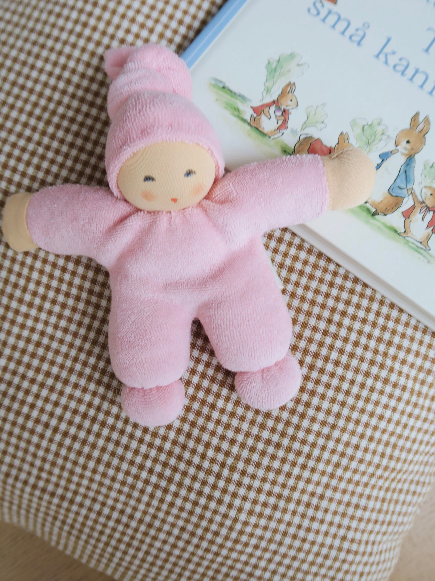 Nanchen - Rattle Doll - Light pink