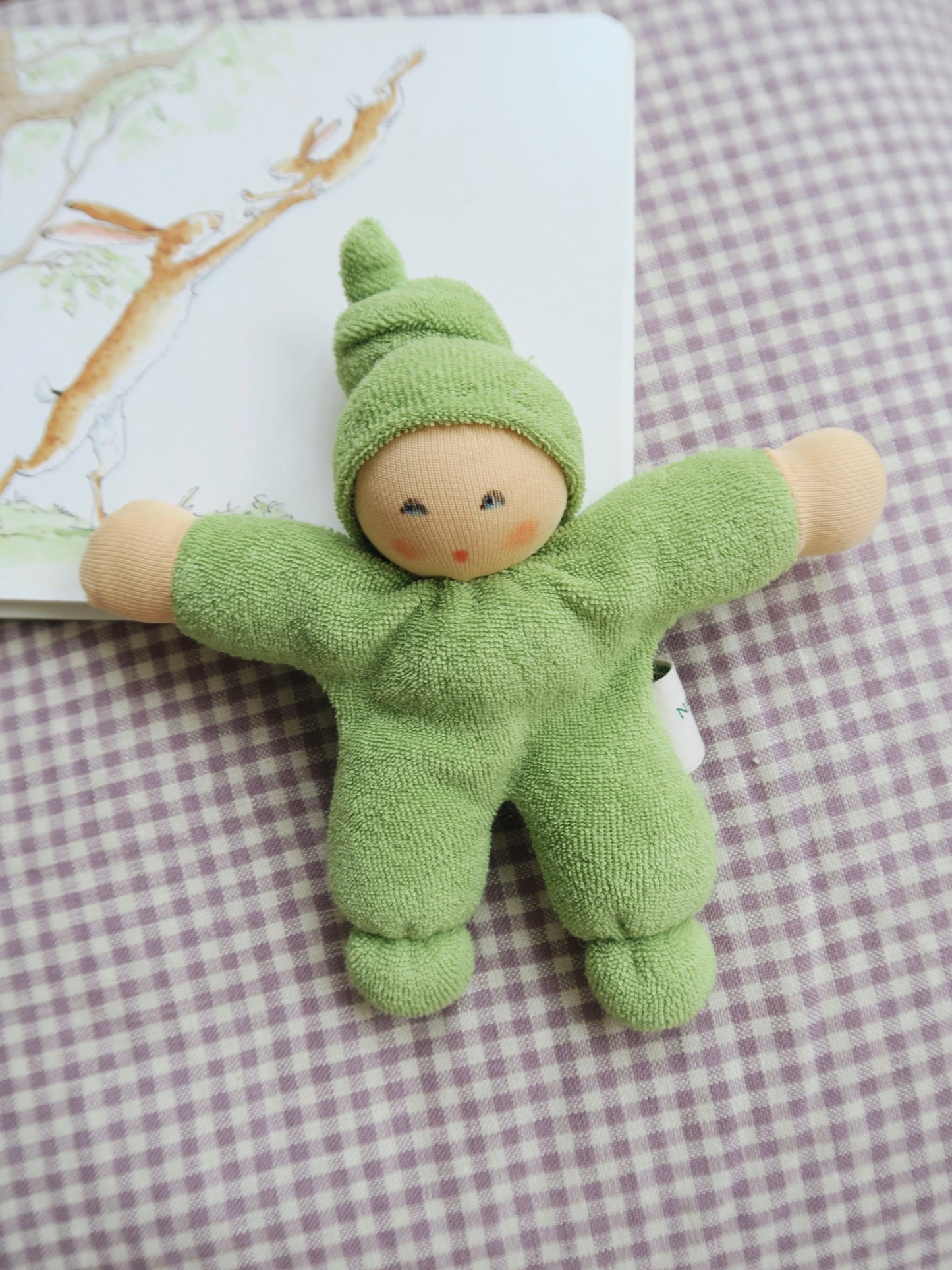 Nanchen - Rattle Doll - Green