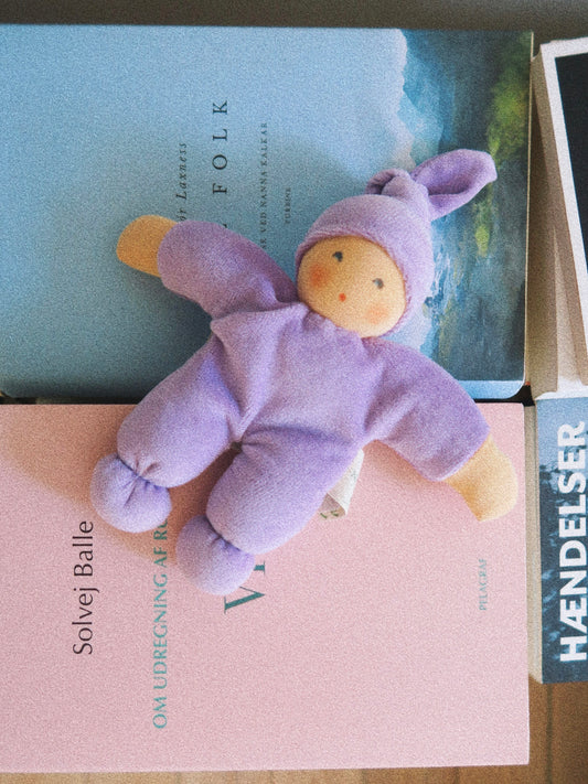 Nanchen - Dukke - Lyselilla velour