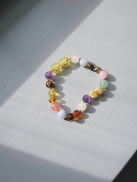 Nirrimis - Rainbow armbånd - 14 cm