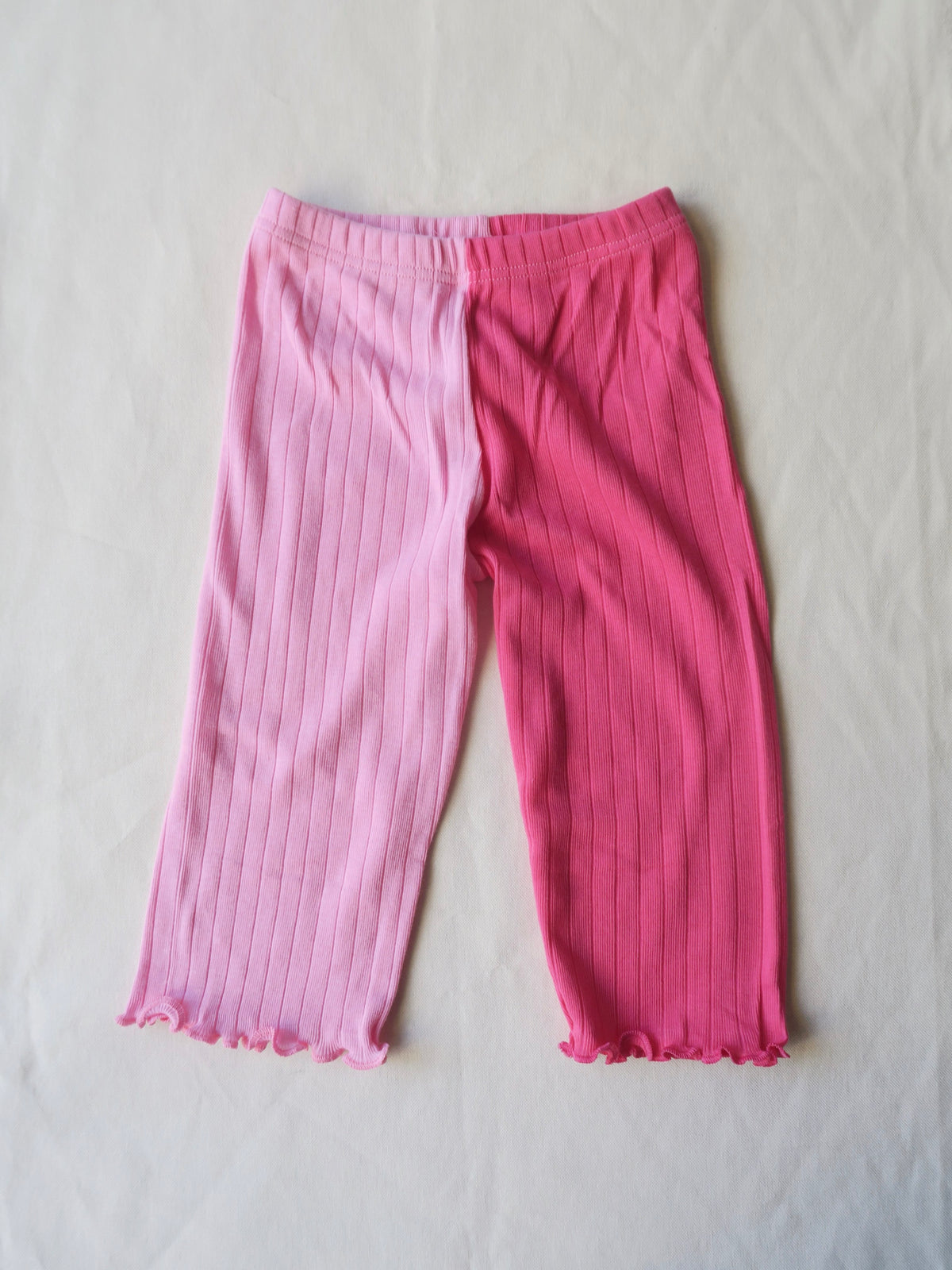 Nørgaard paa Strøget - Kids Frill pants - Pink/chock