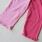 Nørgaard paa Strøget - Kids Frill pants - Pink/chock