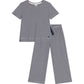 Petit Bateau - Sæt - Navy/hvid striber