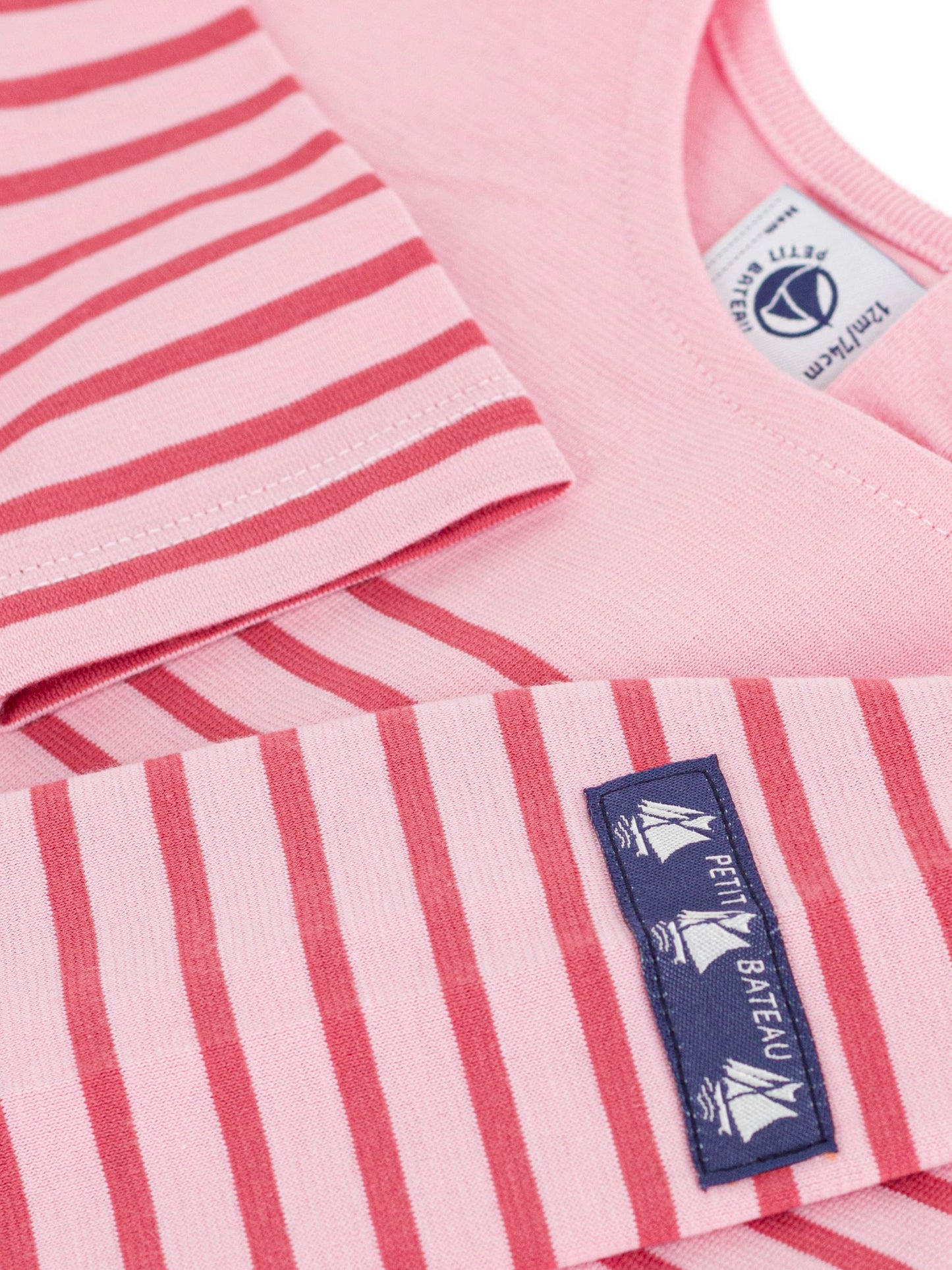 Petit Bateau - Blouse - Pink stripe