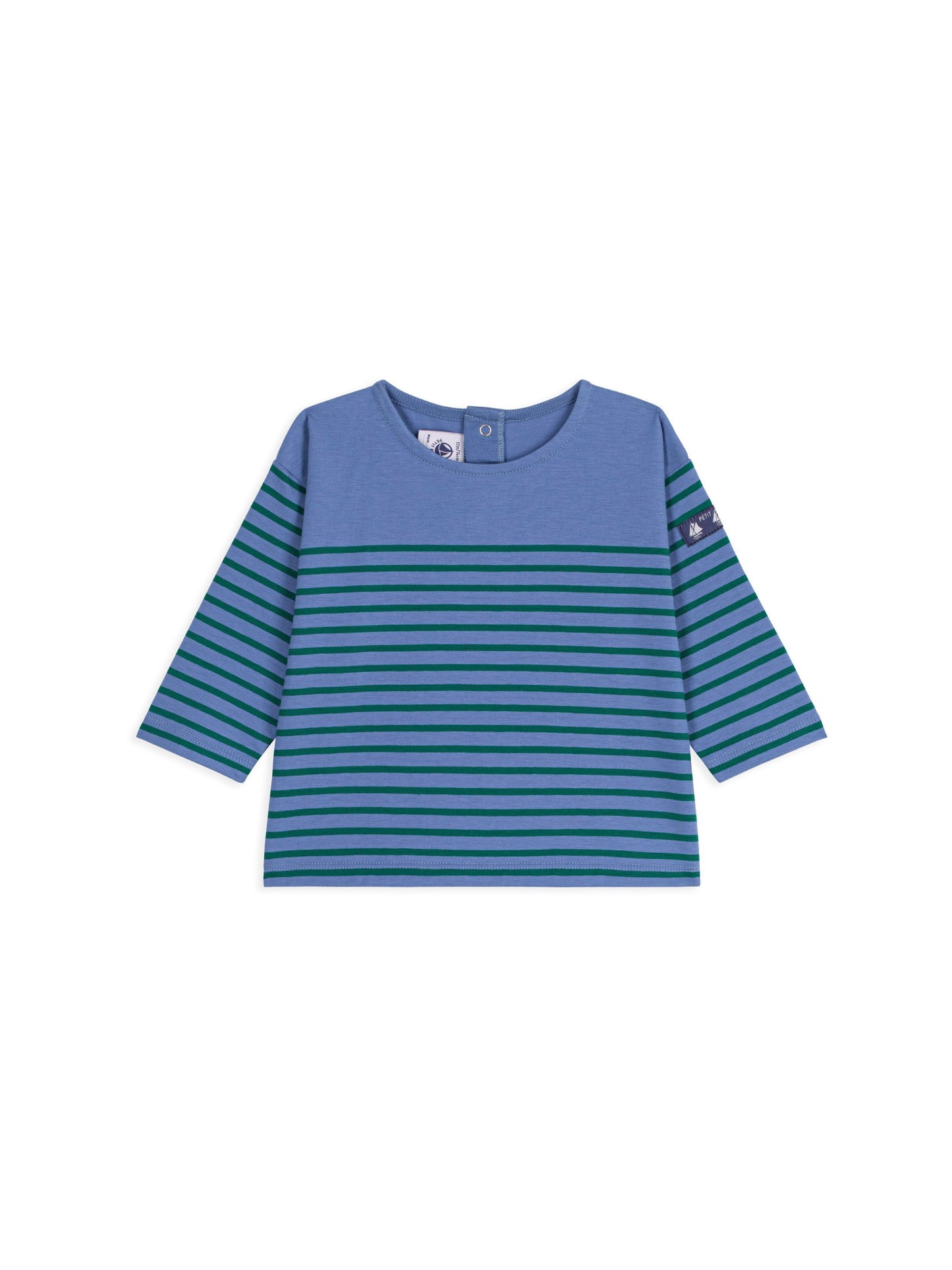 Petit Bateau - Blouse - Blue/green stripe