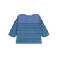 Petit Bateau - Bluse - Blå/grøn striber