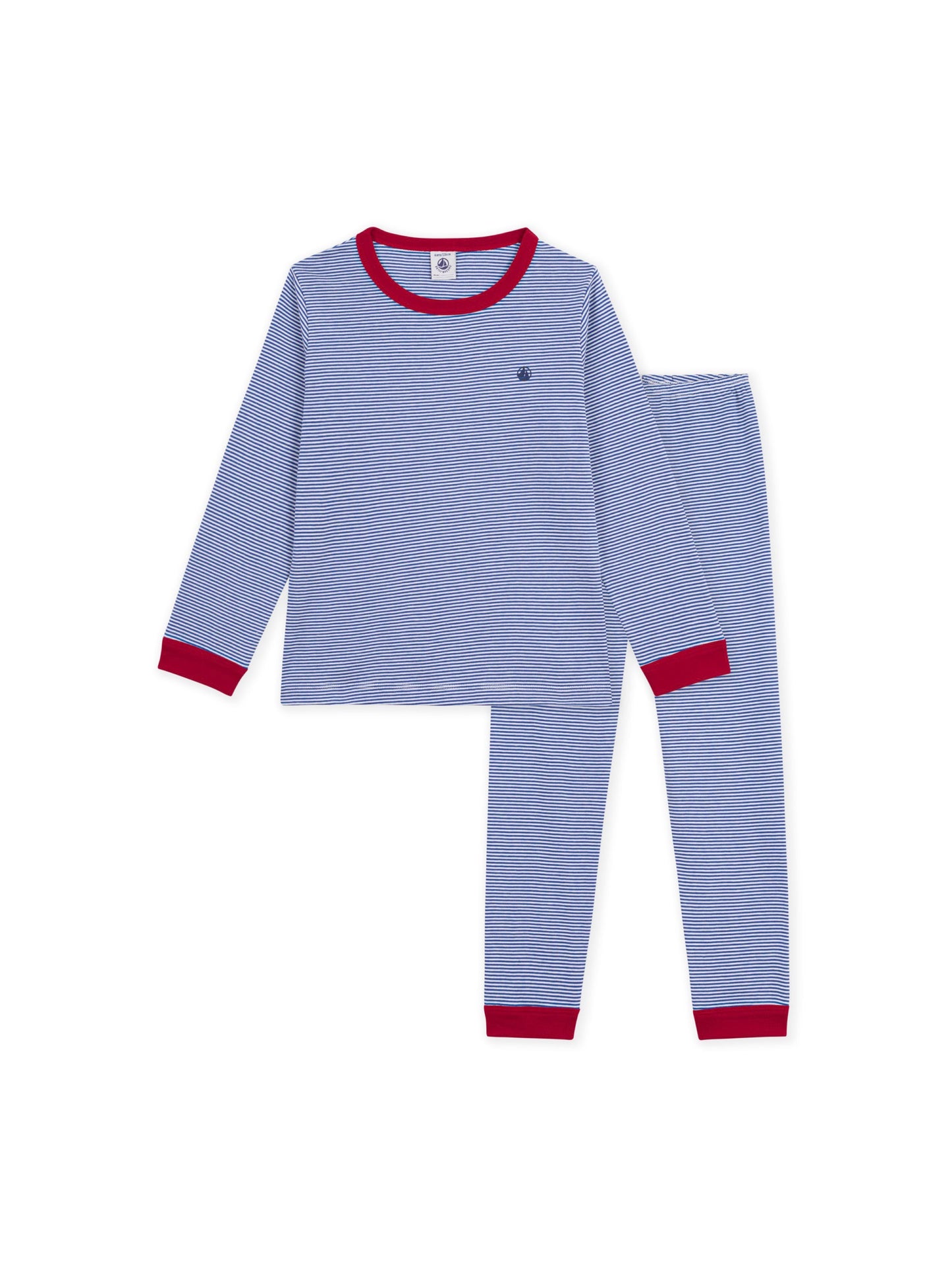 Petit Bateau - Pyjamas - Blue w. red