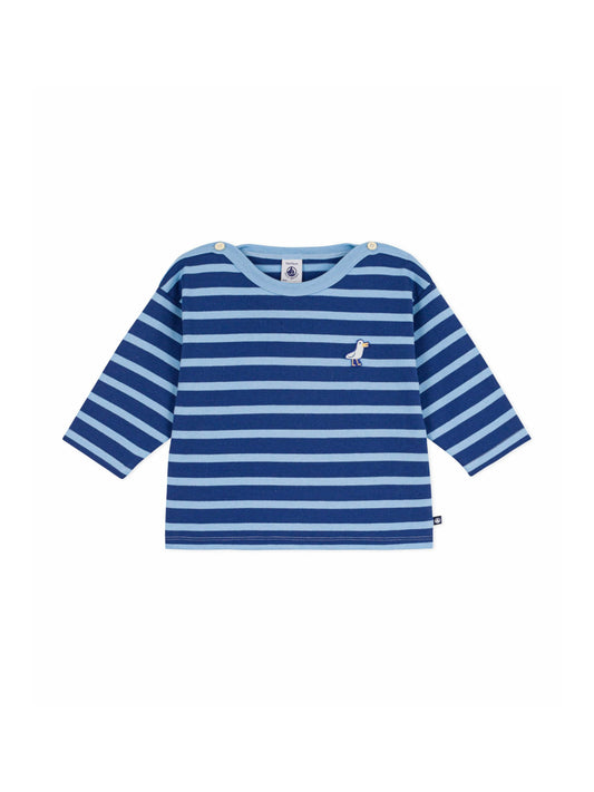 Petit Bateau - Blouse - White/red stripe
