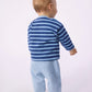 Petit Bateau - Bluse - Blå/navy striber