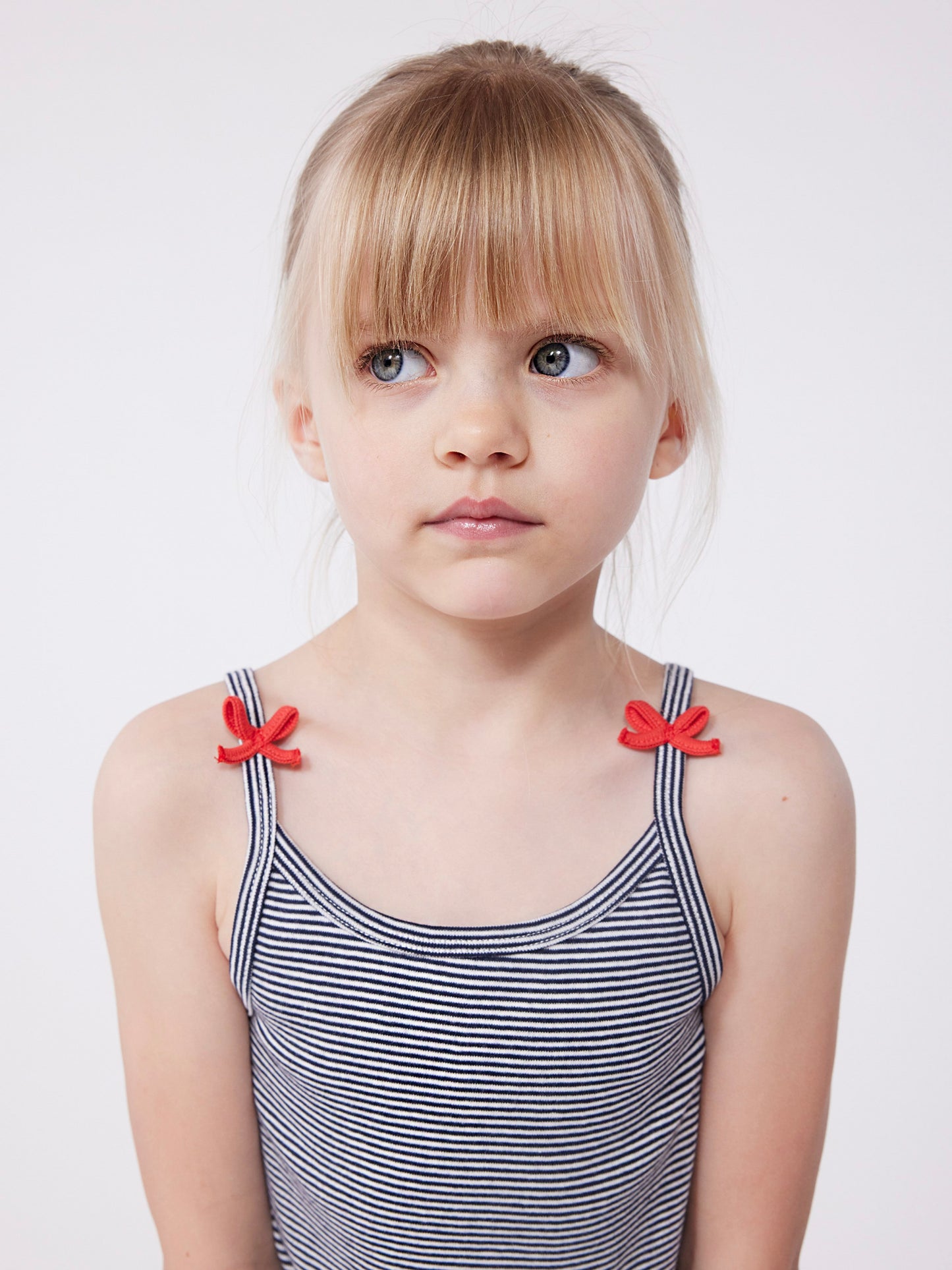 Petit Bateau - Tee & pants - Navy/white stripe