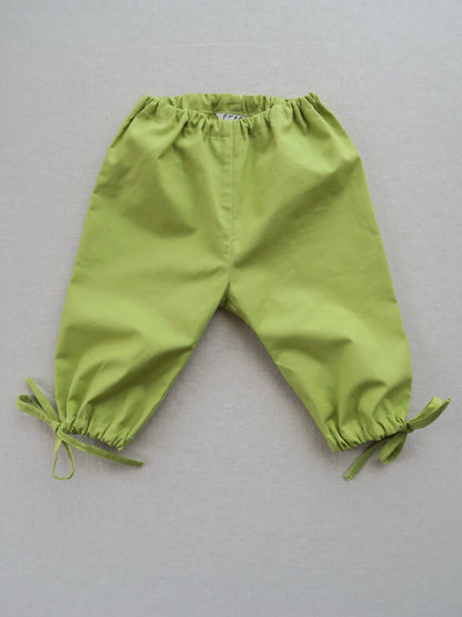 Poppel - Berta pants - Lime & Cerise