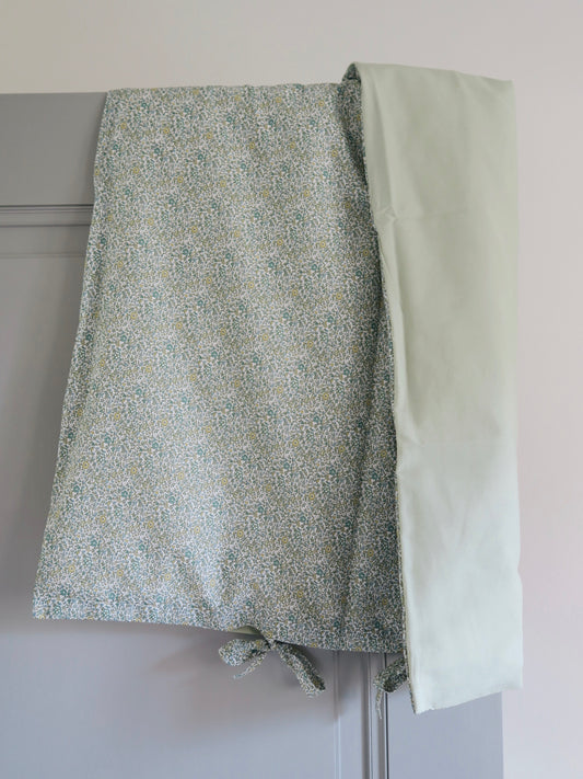 Poppel - Baby bedding - Liberty Katie & Millie (green)
