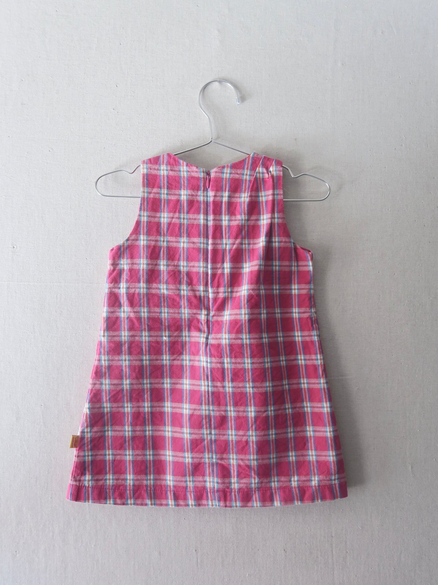 Poppel Pre-loved - Kjole i pink tern - str. 86