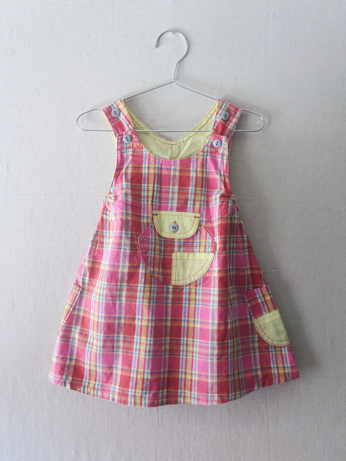 Poppel Pre-loved - Ternet spencerkjole - str. 92