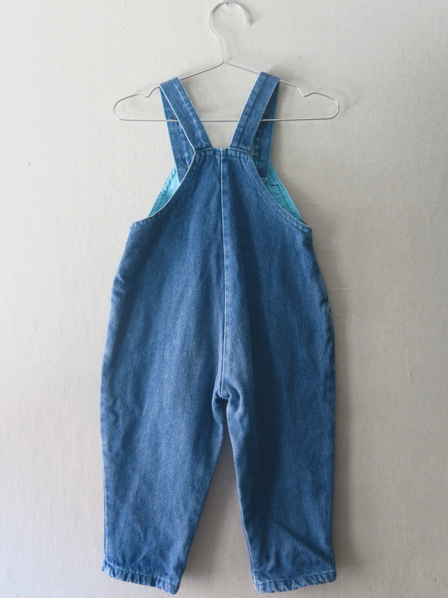 Poppel Pre-loved - Overalls - str. 1-2 år