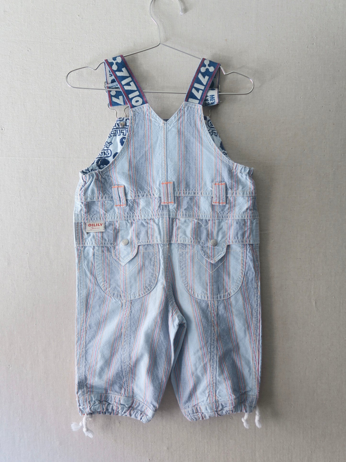 Poppel Pre-loved - Oilily overalls - str. 1 år