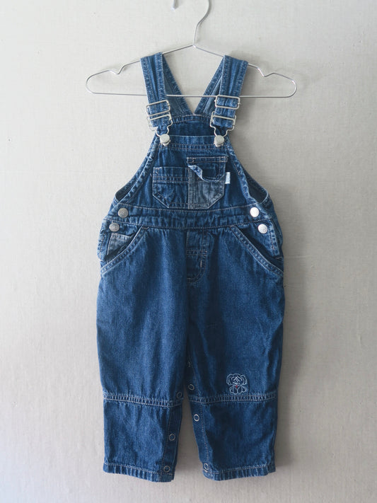 Poppel Pre-loved - Denim overalls - 1 år