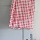 Poppel - Baby dynebetræk - Red Jacquard