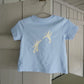 Poppel - T-shirt - Skovfeer - Blå