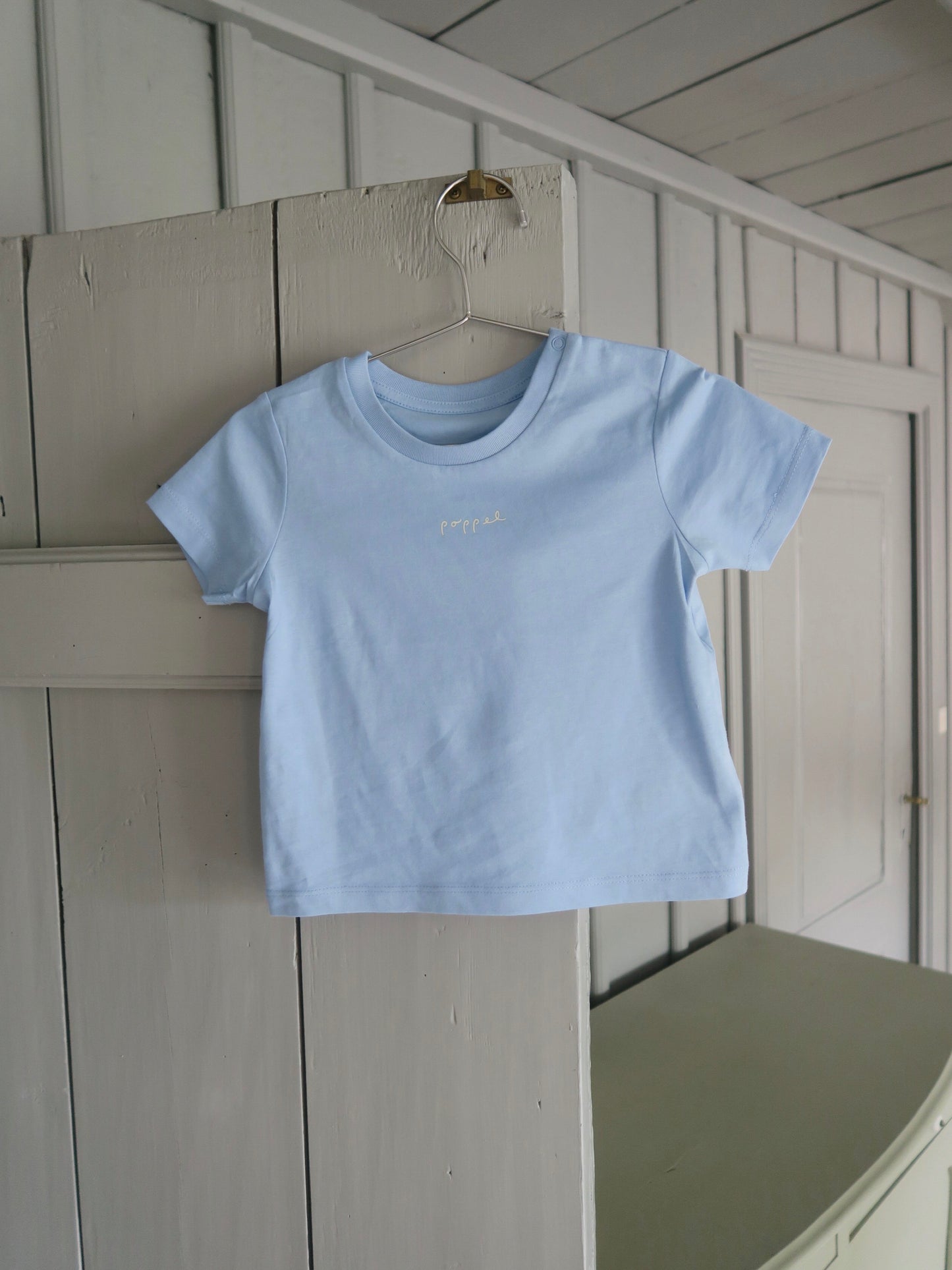 Poppel - T-shirt - Skovfeer - Blå